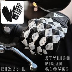 ハーレー 本革バイクグローブ レザー 手袋 M・L・XLサイズ