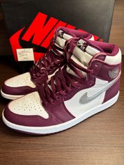 ナイキ エアジョーダン1 ハイ OG ボルドー　美品　size27.5㎝