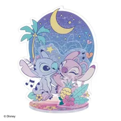 新品 65ピース ジグソ-パズル ディズニー アクスタポップ スティッチ＆エンジェル SP-014　送料無料 [定形外郵便]