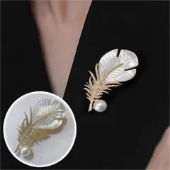 ブローチ はな 1個 キルトピン ストールピン スカーフ留め 安全ピン サークル パール ワンポイント マフラー ストール シンプル(メール便送料無料)