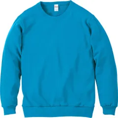 ☆ 175.オーシャンブルー ☆ Lサイズ ☆ 8.4オンス クルーネック ライトトレーナー トレーナー メンズ レディース クルーネックライトトレーナー スウェット ルームウェア ユニセックス S M L LL XL 2XL WOMENサイズ 8.4オンス