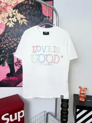 【今日特価】GOODBRAND マルチカラービーズ刺繍 T シャツ