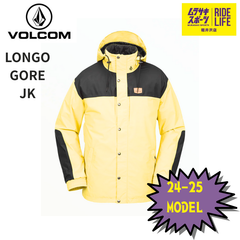 【ムラスポ公式】VOLCOM　LONGO GORE JK（DKY） 24-25　メンズ　スノーウェア　スノーボード　30％OFF