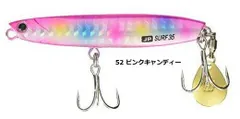 メジャークラフト ジグパラ サーフ 40g #52 ピンクキャンディー / メタルジグ ルアー / 【メール便発送】 / 釣具
