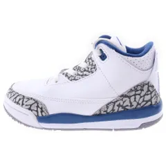 NIKE (ナイキ) AIR JORDAN 3 RETRO TD エアジョーダン3レトロ ハイカットスニーカー シューズ キッズ ホワイト DM0968-148 US10C/16cm