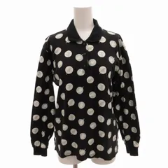 Chloé クロエ　ゴルフ　トップス　ロゴ襟　ロゴボタン　 長袖　ポロシャツ Chloé クロエ ゴルフ トップス ロゴ襟 ロゴボタン 長袖