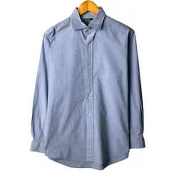 古着 ラルフローレン Ralph Lauren REGEND CUSTOM FIT ワイドカラー 長袖 コットンチェックシャツ メンズL相当/eaa568737