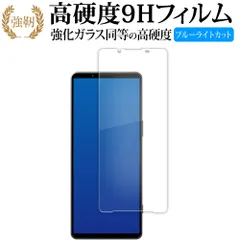 ソニー Xperia 1 V XQ-DQ44 SO-51D SOG10 Gaming Edition ( 6.5インチ ) 液晶保護 フィルム 高硬度9H ブルーライトカット クリア光沢タイプ 改訂版