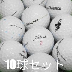 ロストボール ゴルフボール 訳あり Titleist Pro V1x LEFT DASH PRACTICE 10球セット 中古 WRランク タイトリスト プロV1X レフトダッシュ 高い飛距離性能と安定した弾道！中高弾道でロングゲームのスピン量を低減し、しっか