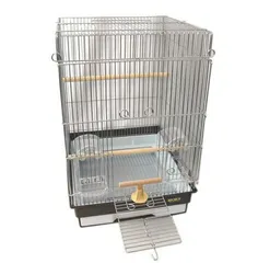 HOEI35 格安 ブラック 中古品  おもちゃ ヒーター 未開封餌 セット Amazon | ホーエイ 鳥かご 35角型 ブラック | HOEI | 鳥かご