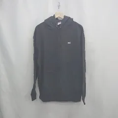 ◇ ⊇ UnitedAthle 優里 ロゴプリント バックプリント 長袖 パーカー サイズXL ブラック マルチカラー レディース メンズ E  【1502180037528】