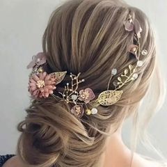 ［残り1点］髪飾り 成人式 結婚式 卒業式 七五三 振袖 桜 和装 ウェディング 袴 着物 ベッドアクセサリー 発表会 かんざし フラワー 結婚式ヘア ブライダルヘア 着物ヘア 前撮り 袴ヘア ウェディングヘア 和装ヘア