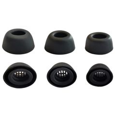 【人気商品】A-Pcas イヤーピース Soundcore Liberty 4 NCイヤホン用イヤーピース Ankerイヤホン用 Soundcoreイヤホン用Liberty 4 NCに対応するイヤーピース シリコン製イヤホンキャップ 3サイズ 3ペア ブラック