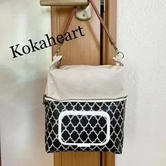 ☆持ち手付き☆オムツ&おしりふきケース一体型オムツポーチ☆YUWAモロッカン