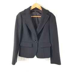 フラジール FRAGILE ジャケット 厚手 ボタン 肩パッド タグ付き こげ茶 ブラウン系 38サイズ 933056のサムネイル