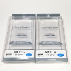 EveryPhone 専用 クリアケース 2個セット◆ 透明ケース フロンティア INT-CT01