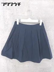 ◇ ●新品● ◎ Noela ノエラ タグ付 定価1.2万円 ミニ フレア スカート サイズ2 ネイビー レディース 【中古】 【1002800429301】のサムネイル