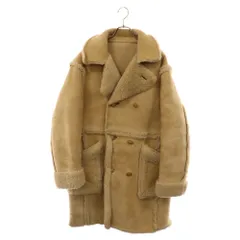 UNUSED (アンユーズド) 17AW ムートンレザーコート ベージュ ※サンプル品のサムネイル