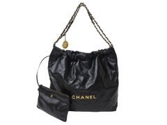 【CHANEL】ロゴ入りマフラー ベージュ ブラック CHANEL ロゴ入り マフラー ブラック/ベージュ