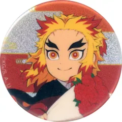 【中古】バッジ・ピンズ 煉獄杏寿郎 「ニジゲンノモリ×鬼滅の刃 第ニ弾 ネオン缶バッジ 44mm」