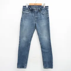 W33/古着 リーバイス Levis 511 ジーンズ メンズ ヒゲ 紺 ネイビー デニム 25apr14 中古 ボトムス ジーパン Gパン ロング パンツ