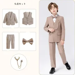 子供スーツ 5点セット フォーマル スーツ キッズ 男の子 スーツ 発表会 入学式 入園式 こども 子供服フォーマルスーツ キッズスーツ 七五三 ベビースーツ 結婚式 卒園式 卒業式 小学生 保育園