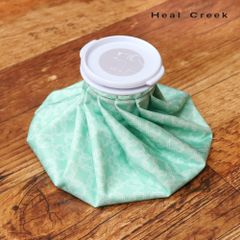 Heal Creek/氷のう 003-98407  ロゴ プリント 氷嚢 アイシング 熱中症対策 暑さ対策 ゴルフ スポーツ ヒールクリーク 新品/ブルーグリーン/ki256/