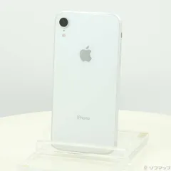 〔中古品〕 iPhoneXR 64GB ホワイト NT032J／A SIMフリー【305】