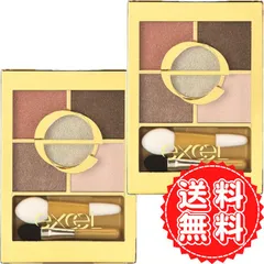 エクセル アイシャドウ ファイブレイヤーズシャドウ 粉末 パレット 立体感 高発色 肌 顔 メイク 化粧品 エアリー グラデーション excel N FS01 キャラメルブラウン ×2個