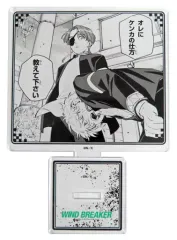 【中古】アクリルスタンド・アクリルパネル 楡井秋彦＆蘇枋隼飛 「WIND BREAKER POP UP SHOP in PRINCESS CAFE アクリルスタンド」