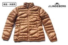 新品｜未使用｜ジェイリンドバーグ｜J.LINDEBERG｜ライトダウンジャケット｜レディース｜S｜zip-up high-neck padded jacket