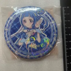 キミとアイドルプリキュア展 缶バッジ キュアウインク レア サイン　K4