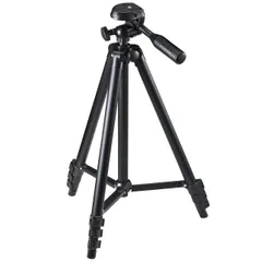 【数量限定】ミラーレス ビデオカメラ クイックシュー式 ケース付き コンパクト 軽量542g 4段 200-CAM021N 三脚 サンワダイレクト