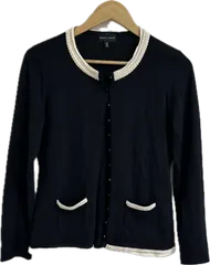 ★レナランゲ★コットン&カシミア混高級カーディガンジャケット★色素敵＆高級ブランドバックのおまけ付き 2025年最新RENA LANGE 長袖の人気アイテム - メルカリ