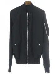 Rick Owens リックオウエンス 19SS ストレッチナイロン ボンバージャケット ブラック 46のサムネイル