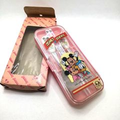 ディズニー　ミッキー　ミニー　カトラリーセット　新品　未使用　デッドストック　1970年代