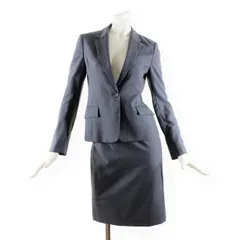 06【新品同様】ユナイテッドアローズ グリーンレーベル リラクシング スカート スーツ 36 ★未使用に近い★ S グレー ★送料無料★