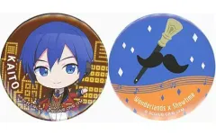 【中古】バッジ・ピンズ ワンダーランドのセカイのKAITO 缶バッジセット(2個組) 「セガ ラッキーくじ プロジェクトセカイ カラフルステージ! feat. 初音ミク Vol.3」 E賞
