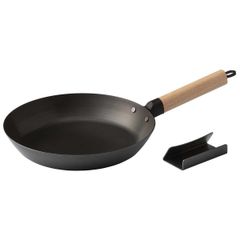 新品 鉄フライパン オーブン対応 Like-it ライクイット オーブンでも使える鉄フライパン26cm スタンド付き ナチュラル 日本製 PAN-01 ナチュラル【SPORTUS】※沖縄発送不可