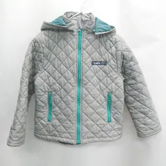 ◇ ⊇ SHIPS シップス 中綿 キッズ 子供服 長袖 ブルゾン サイズ120 グレー 男の子 E  【1502200007425】