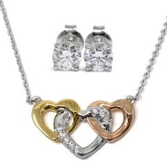 MICHAEL KORS ネックレス ピアス SET MKC1362AN998 HEART TRIO 新品未使用正規品】MICHAEL KORS マイケルコース MKC1362AN998