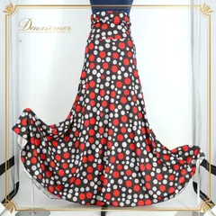 フラメンコファルダ　エスカルゴタイプ　水玉 Amazon.co.jp: DFギャラリー ファルダ フラメンコ衣装 水玉柄 全