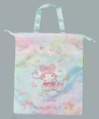 【中古】雑貨 11.マイメロディ 巾着形バッグ ブルー 「サンリオ当りくじ マイメロディ当りくじ」