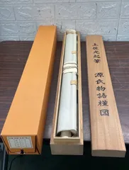 安田靫彦 箱書／土佐光起「武者絵」掛軸（大和絵） 紙本 三幅 安田靫彦 箱書／土佐光起「武者絵」掛軸（大和絵） 紙本 三幅