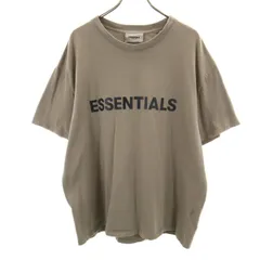 ESSENTIALS エッセンシャルズ 半袖 Tシャツ M カーキ メンズ 古着