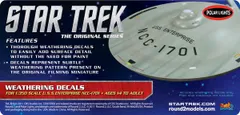 新品 ポーラライツ 1/350 スタートレック 宇宙大作戦 U.S.S.エンタープライズ NCC-1701用 ウェザリングデカール MKA008 [ゆうパケット]