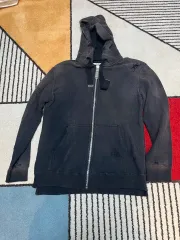 LA4910 ミハラヤスヒロ 長袖 ジップニットパーカー ネイビー M