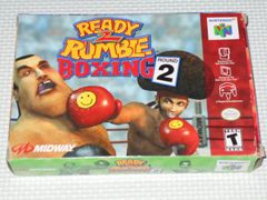 N64☆READY 2 RUMBLE BOXING ROUND 2 海外版 北米版 端子清掃済☆箱付 