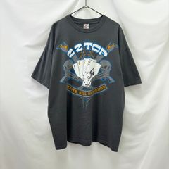 【XL】00s 古着 ZZ TOP ZZTOP HEAVEN HELL OR HOUSTON Tシャツ バンド ロック グレー
