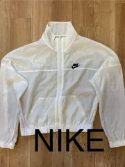 ☆NIKE ナイキ  ジャケット　ウインドブレーカー 長袖　ホワイト　レディース サイズS
